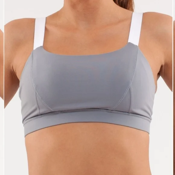 Lululemon, Adjust‎ Me Bra, Fossil, Size 8 - Picture 6 of 12